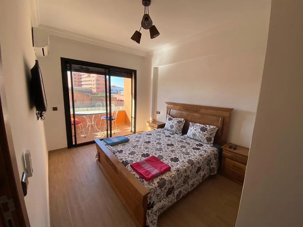 Appartement cosy Gueliz avec piscine Marrakesh