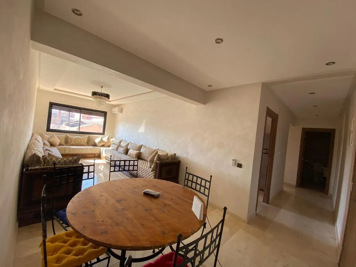 Appartement cosy Gueliz avec piscine Marrakesh