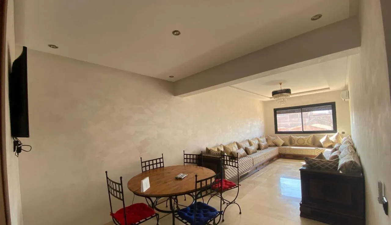 Appartement cosy Gueliz avec piscine Marrakesh